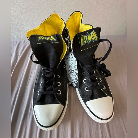 Converse x DC Batman High Tops NWT - Picture 7 of 8